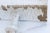 Late 19th Century 1920's Antique Rustic French Carved Coat/Hat Rack/Distressed White For Sale - Image 5 of 5