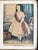 Printmaking Materials “Mother's Joy” Antique Color Lithograph Print by Kellogg in Carved Wood Adirondack Frame For Sale - Image 7 of 13