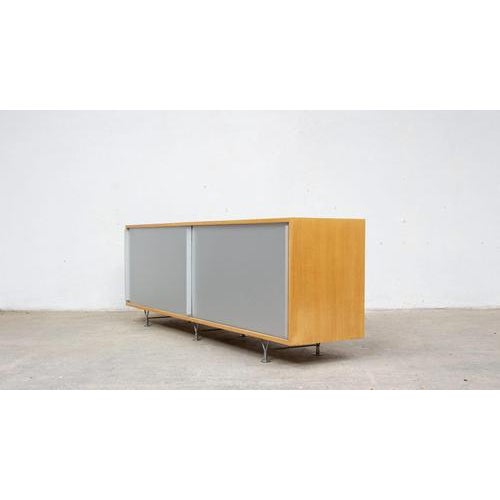 1960s MI 806 Aluminium Sideboard by Bruno Mathsson, 1960s For Sale - Image 5 of 11