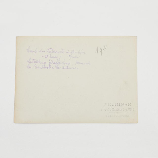 Car Racing in France - Silver Gelatin Black and White Photography, Circa 1911 by Agence Meurisse For Sale - Image 4 of 4