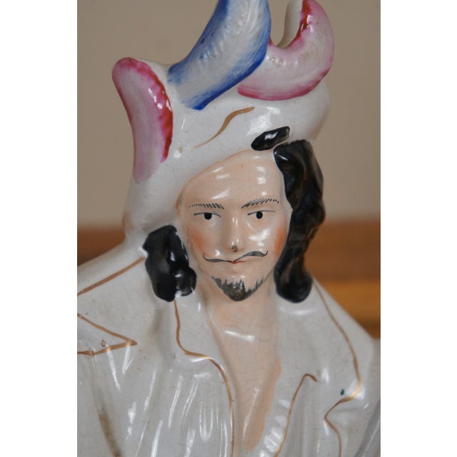 Antique Staffordshire Porcelain Will Watch the Bold Smuggler Figurine For Sale - Image 10 of 11