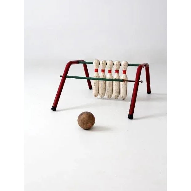 Vintage Five Pins Bowling Game For Sale - Image 4 of 9