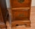Wood 1930s Pair of English Chippendale Walnut Nightstands / Bedside Tables For Sale - Image 7 of 17