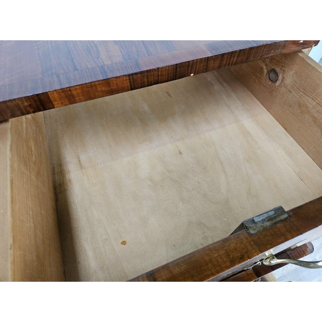 Art Deco Chest of Drawers in Walnut Burl with Five Drawers, 1940 For Sale - Image 15 of 18