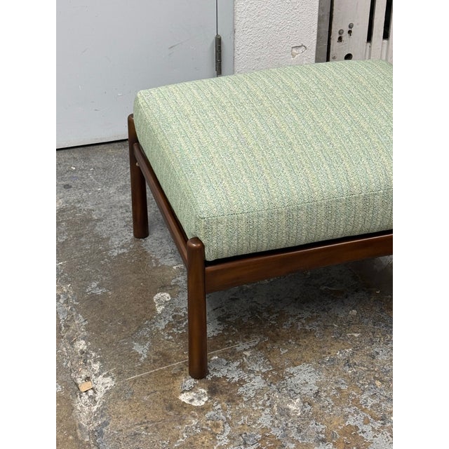 Green Alfonso Marina Bespoke Ottoman For Sale - Image 8 of 12