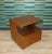 Walnut Record Player Side Table on Casters, 1970s For Sale - Image 12 of 12