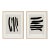 Contemporary Minimalist Abstract Giclee Prints - Set of Two For Sale