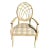 1990s Beechwood French Armchair For Sale