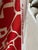 Art Deco Quadrille Red Brighton Reverse 300426f Fabric Gorgeous 1 Yard For Sale - Image 3 of 9