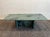 Postmodern 1970s Vintage Rainforest Green Marble Coffee Table For Sale - Image 3 of 11