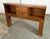 Late 20th Century Full Size Cherry Bookcase Headboard With Drawers & Cubbies For Sale - Image 4 of 15