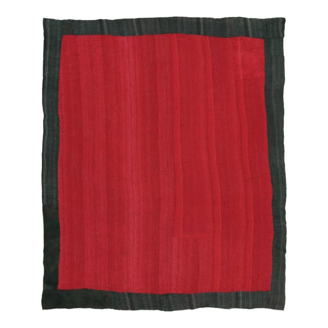 Vintage Solid Flatweave Wool Rug by Rug & Kilim, 1950-1959 For Sale