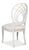 Neoclassical Dining Chairs with Ribbon Backs in White, Sets of 2 For Sale - Image 4 of 11