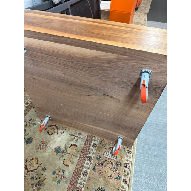 Brown Wes Kryznowski for Wendy Kohn Design Readytoroll Coffee Table For Sale - Image 8 of 12