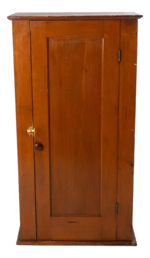 19th Century Pine One Door Cupboard