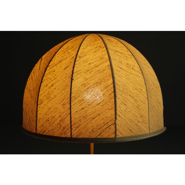 Brown Large Model 5559 Table Lamp from Temde Leuchten, 1970s For Sale - Image 8 of 10