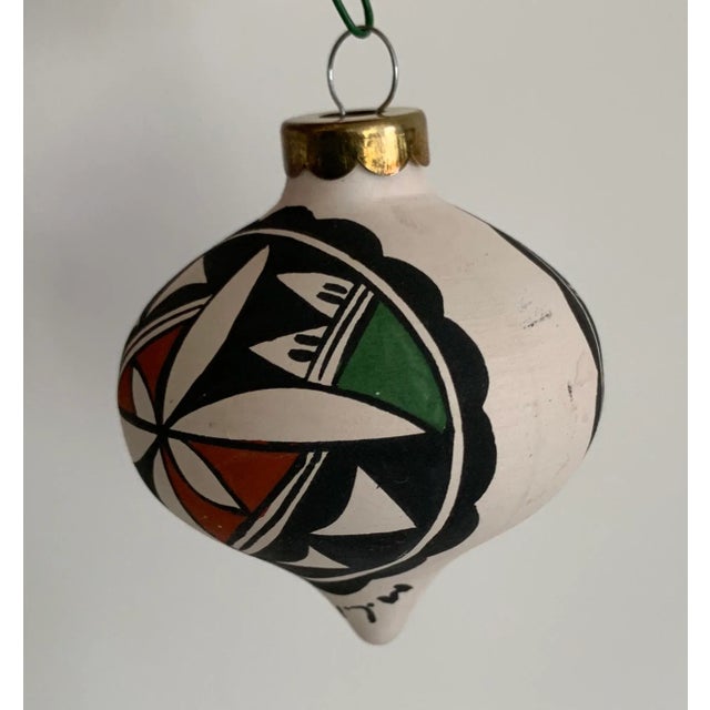 2000s Acoma Pottery Ornament by M. Antonio For Sale In Los Angeles - Image 6 of 8