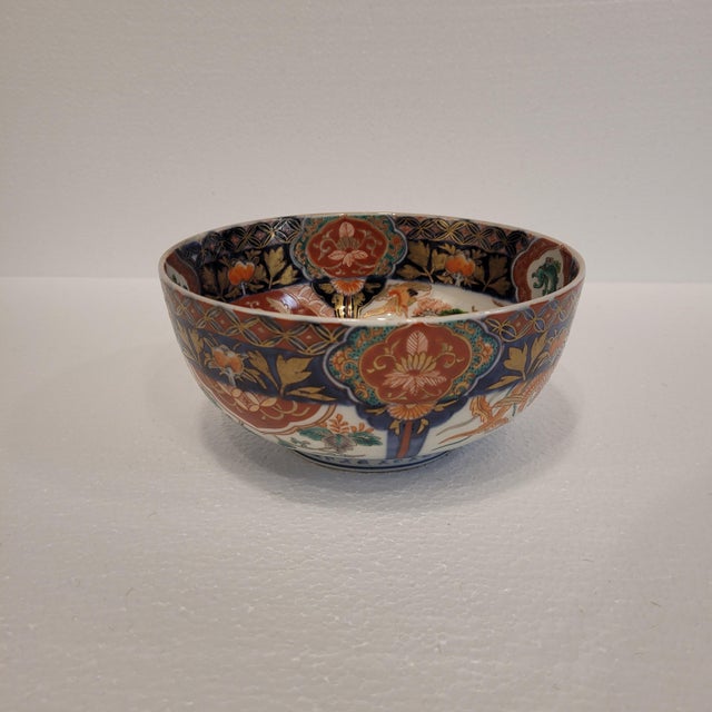 Early 19th Century Imari Porcelain Bowl, Japan For Sale - Image 4 of 18