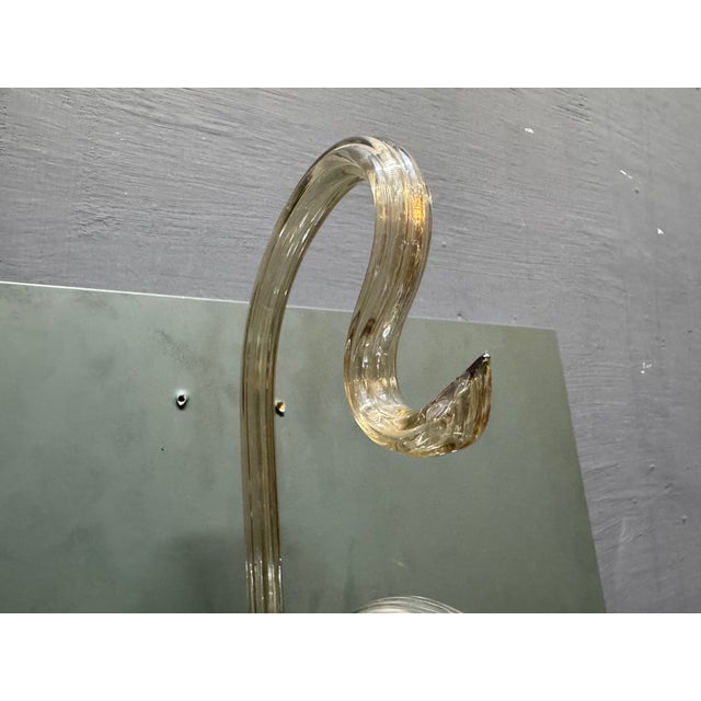 Murano Glass Sconces by Barovier, 1950s, Set of 3 For Sale - Image 3 of 11