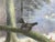 Capercaillie in a Winter Landscape, 1910, Oil Painting on Canvas, Framed For Sale - Image 8 of 16