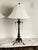 Metal Vintage Pair French Empire Revival Table Lamps With Oil Rubbed Bronze Finish For Sale - Image 7 of 8