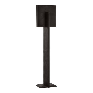 Kelly Wearstler by Visual Comfort Signature Lotura 72" Intersecting Floor Lamp in Museum Black For Sale