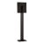 Kelly Wearstler by Visual Comfort Signature Lotura 72" Intersecting Floor Lamp in Museum Black For Sale