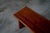 Brown Vintage Brazilian Bench in Wood, 1980s For Sale - Image 8 of 9
