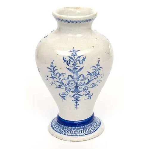 19th century. Manufacturer mark - FS ZNAIM. Faience, painting. Height 28 cm