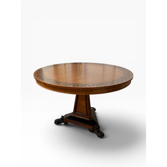 Wood Baker Furniture, Stately Homes Collection Dining Table For Sale - Image 7 of 18