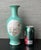 Early 18th Century Antique 18th Century Chinese Turquoise Porcelain Vase, Qianlong Mark, 10"t., Provenance For Sale - Image 5 of 12