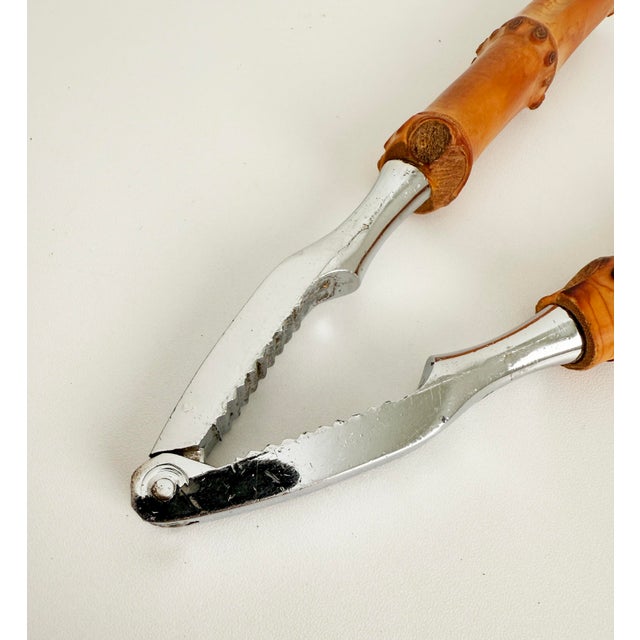 Mid-Century Modern 1950s Faux Bamboo Nutcracker For Sale - Image 3 of 7