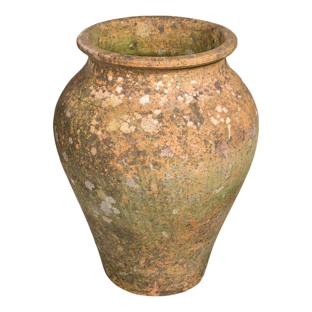 Antique Garden Vase, English, Terracotta, Planter, Victorian, Outdoor Ornament For Sale