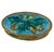 19th Century George Jones Majolica Match Box. With oak leaves and acorns. Rare color.