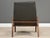 Adrian Pearsall Mid 20th Century Attributed to Adrian Pearsall Walnut Leather Scoop Lounge Chair For Sale - Image 4 of 7