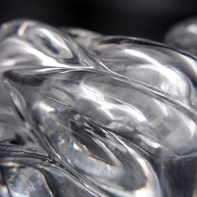 Clear Crystal Vases by Antonio & Guido Bon for Val St Lambert - 1960s, Set of x For Sale - Image 4 of 10