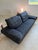 Rolf Benz Postmodern Plinth Base Sofa Couch (Germany) Late 1970s Charcoal Gray For Sale - Image 9 of 17