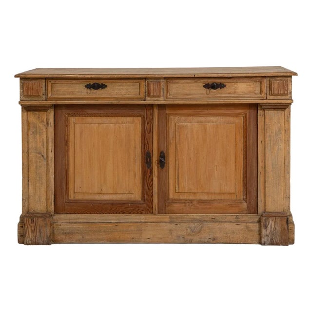 19th Century France Antique White Wood Storage Cabinets & Cupboards For Sale