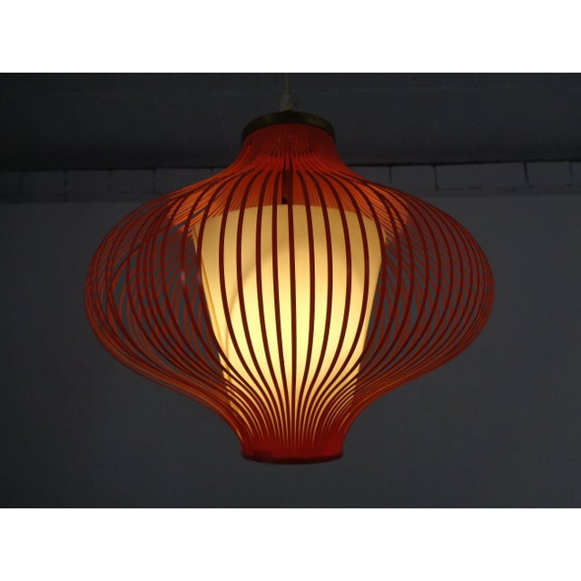 1950s Filigree Spaghetti Ceiling Lamps, Italy, 1950s, Set of 2 For Sale - Image 5 of 18
