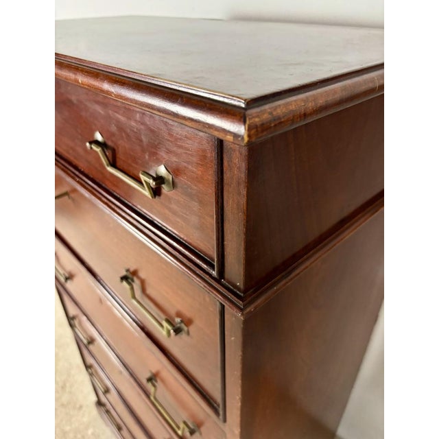 Mid-Century Chest of Drawers with Secretary, 1950s For Sale - Image 16 of 17