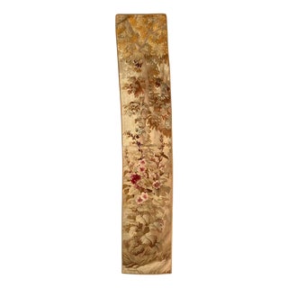 Antique French Aubusson Tapestry Panel, 1890s For Sale