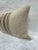 Contemporary Turkish Hemp Pillow Cushion Natural Beige Brown Pillow Cushion Cover 16" x 24" For Sale - Image 3 of 4