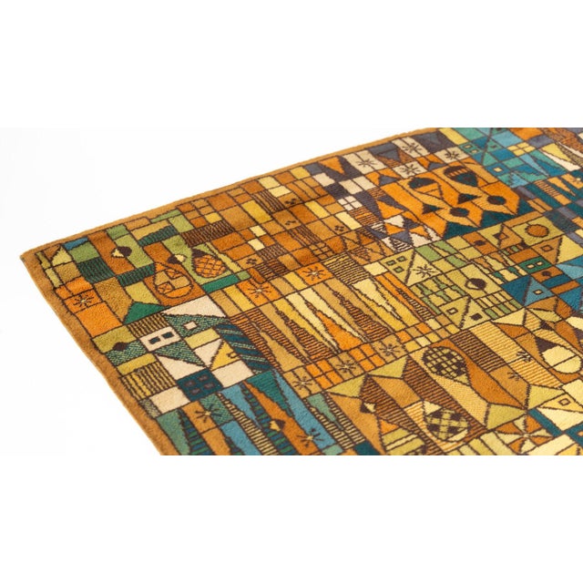 Vintage Rug by Parsa for Vorwerk, Germany, 1960s For Sale - Image 8 of 11