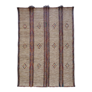 1970s Authentic Tuareg Mat - 5 X 3.5 Ft