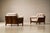 Pair of Brazilian Modern Armchairs in Rosewood & Velvet, Jd Móveis, 1960s For Sale - Image 13 of 18