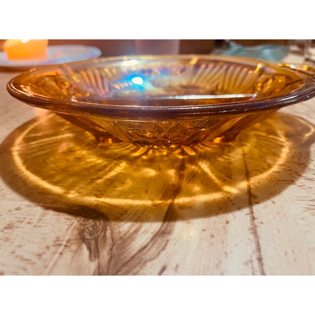 This beauty was handcrafted by the famous Indians Glass Company around the 1960’s right here in the USA. The gorgeous...