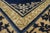 1920s Navy Blue Floral Medallion Antique Chinese Peking Rug 2' 7'' X 4' 2'' Wool Knotted Carpet For Sale In New York - Image 6 of 11