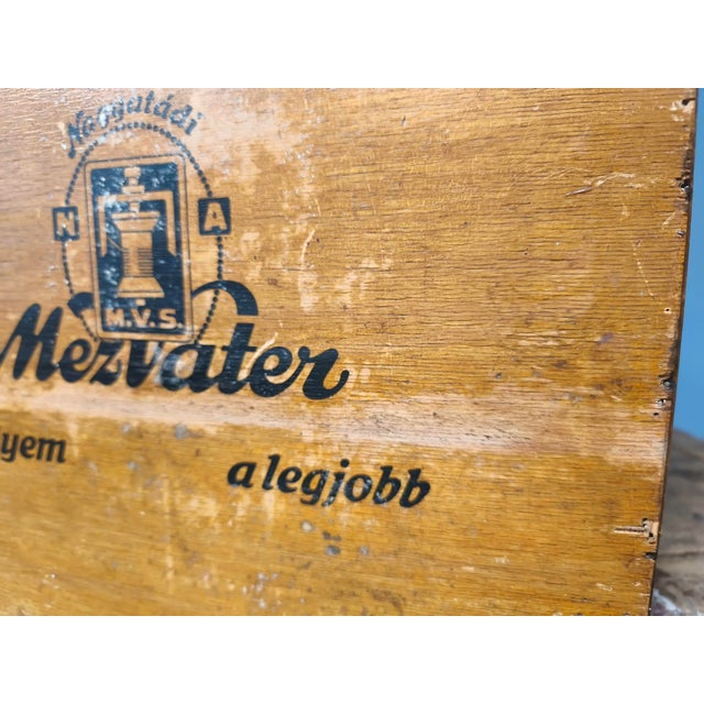 Textile Store Sewing Thread Box with 6 Smaller Drawers and Silk Thread Holder, 1920s For Sale - Image 10 of 18