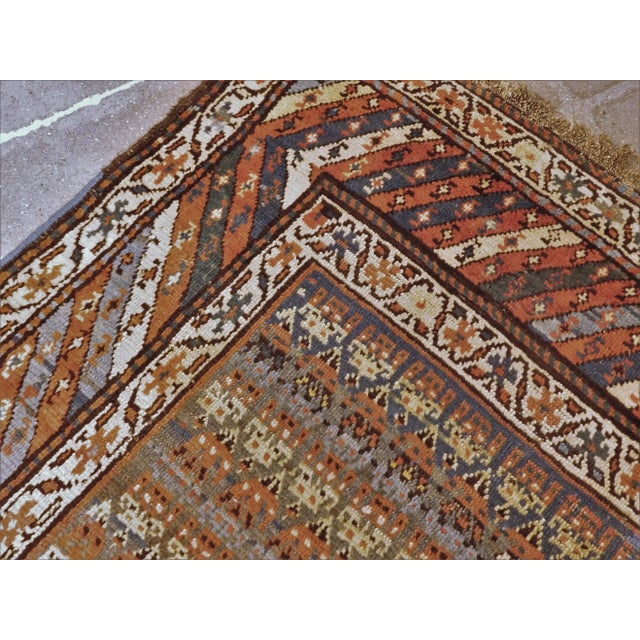 Antique Caucasian Genje Rug For Sale - Image 10 of 13