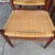 1950s Set of 6 Hans J. Wegner Ch-40 Teak Dining Chairs With Woven Cane Seats For Sale - Image 5 of 9